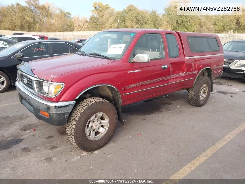 1997 Toyota Tacoma Base Sr5 V6 VIN: 4TAWN74N5VZ282788 Lot: 40867604