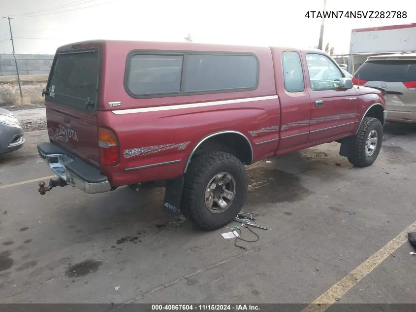 1997 Toyota Tacoma Base Sr5 V6 VIN: 4TAWN74N5VZ282788 Lot: 40867604