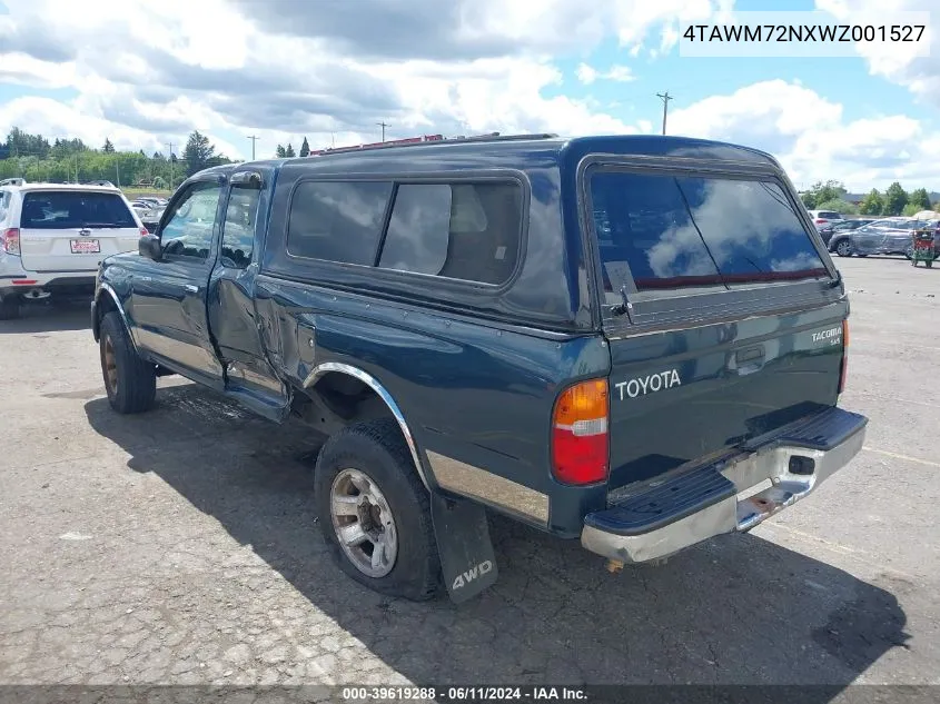 1998 Toyota Tacoma VIN: 4TAWM72NXWZ001527 Lot: 39619288