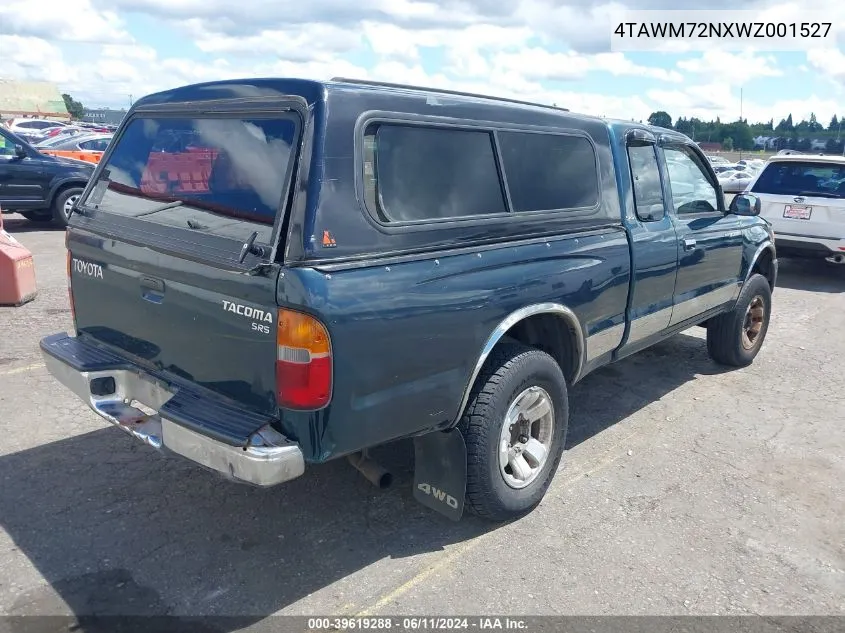 4TAWM72NXWZ001527 1998 Toyota Tacoma