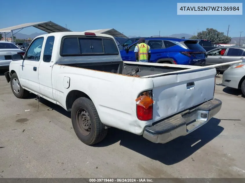 4TAVL52N7WZ136984 1998 Toyota Tacoma