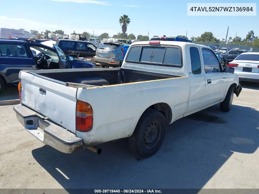 4TAVL52N7WZ136984 1998 Toyota Tacoma