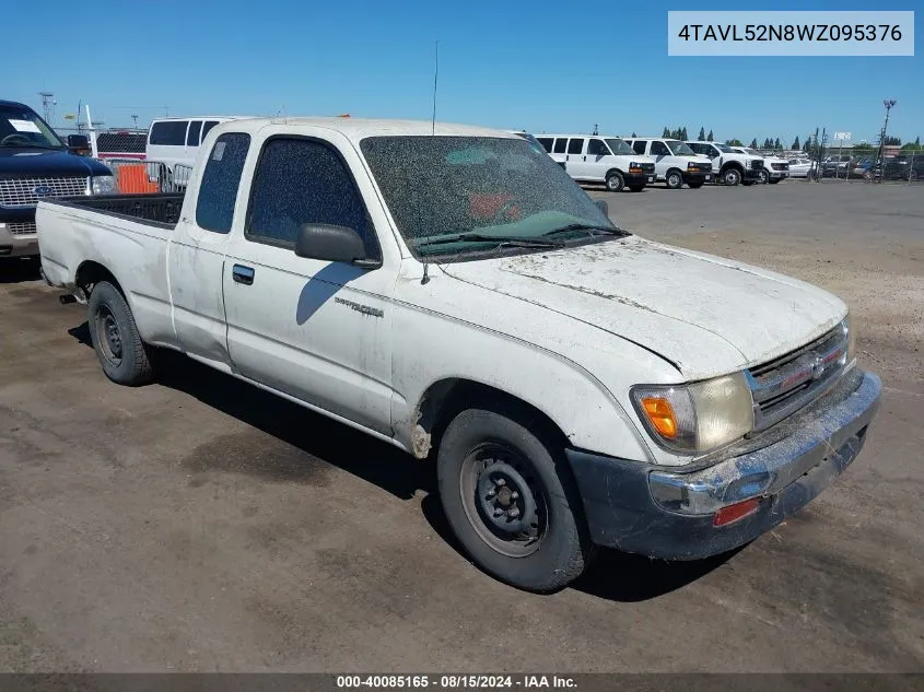 1998 Toyota Tacoma VIN: 4TAVL52N8WZ095376 Lot: 40085165