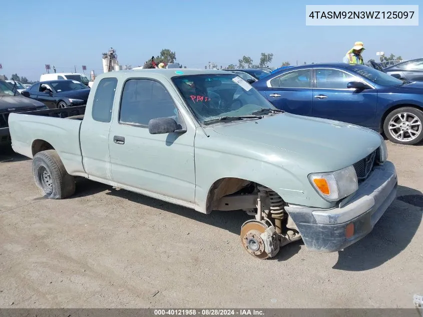 1998 Toyota Tacoma Prerunner VIN: 4TASM92N3WZ125097 Lot: 40121958