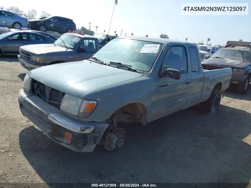 1998 Toyota Tacoma Prerunner VIN: 4TASM92N3WZ125097 Lot: 40121958