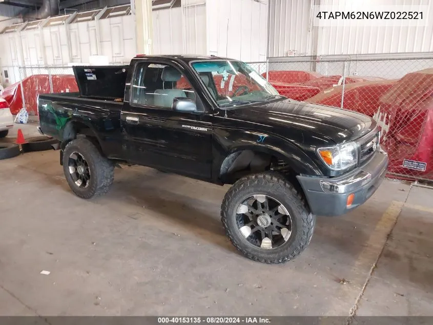 4TAPM62N6WZ022521 1998 Toyota Tacoma