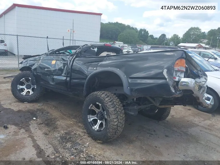 4TAPM62N2WZ060893 1998 Toyota Tacoma