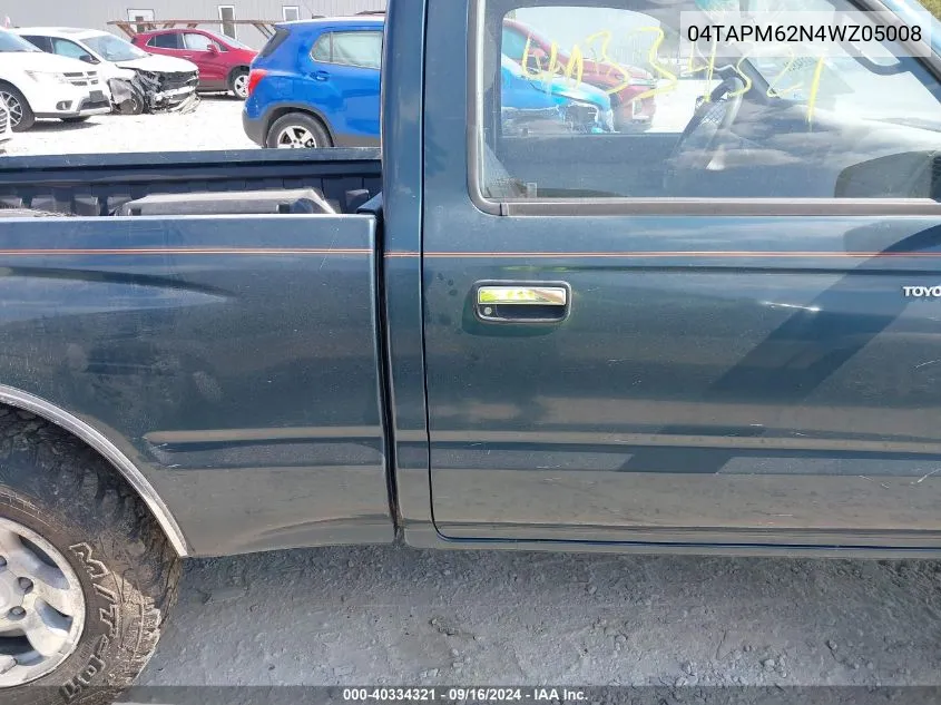 04TAPM62N4WZ05008 1998 Toyota Tacoma