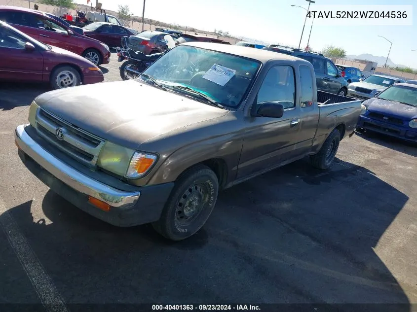 1998 Toyota Tacoma VIN: 4TAVL52N2WZ044536 Lot: 40401363