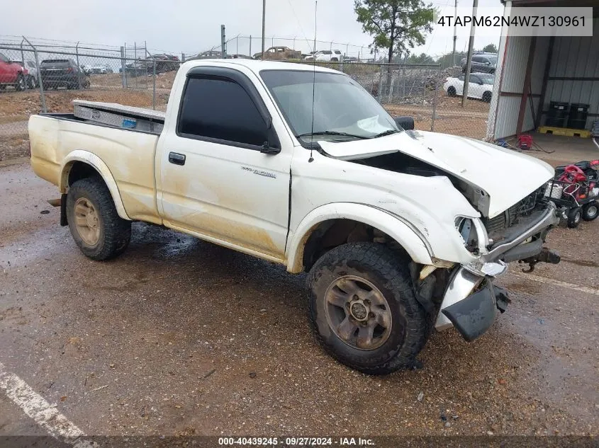 4TAPM62N4WZ130961 1998 Toyota Tacoma