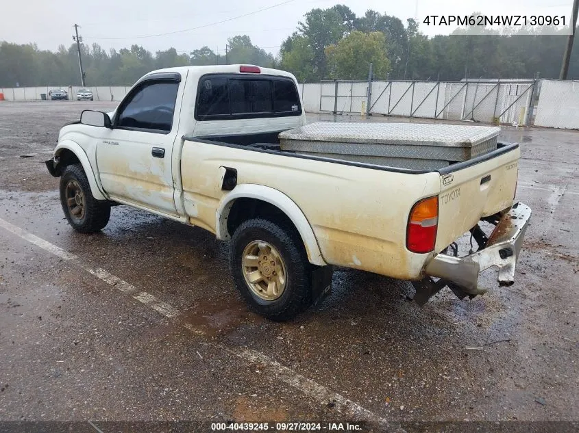 4TAPM62N4WZ130961 1998 Toyota Tacoma