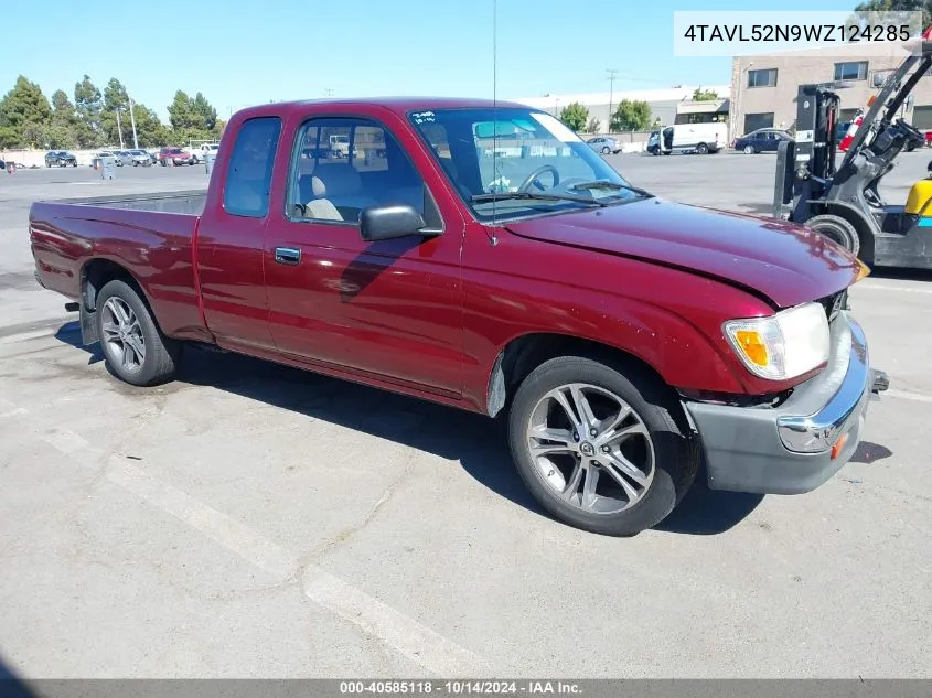 1998 Toyota Tacoma VIN: 4TAVL52N9WZ124285 Lot: 40585118