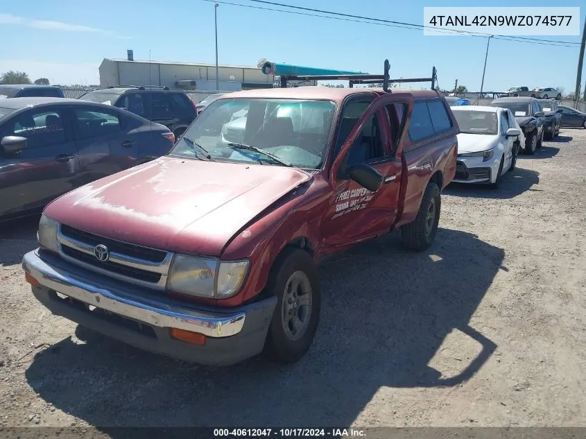 1998 Toyota Tacoma VIN: 4TANL42N9WZ074577 Lot: 40612047