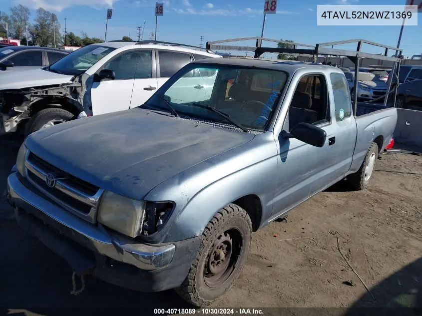 1998 Toyota Tacoma VIN: 4TAVL52N2WZ1369 Lot: 40718089