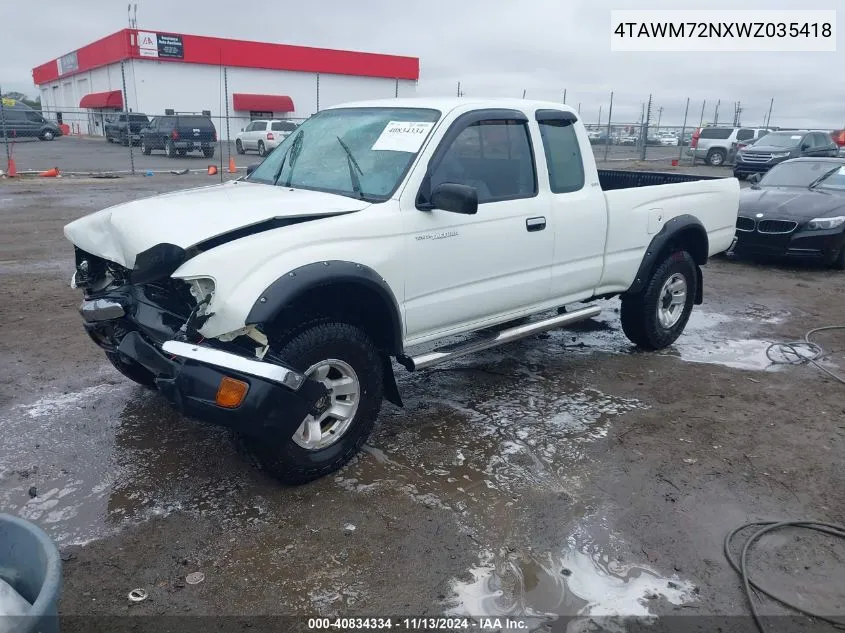 4TAWM72NXWZ035418 1998 Toyota Tacoma