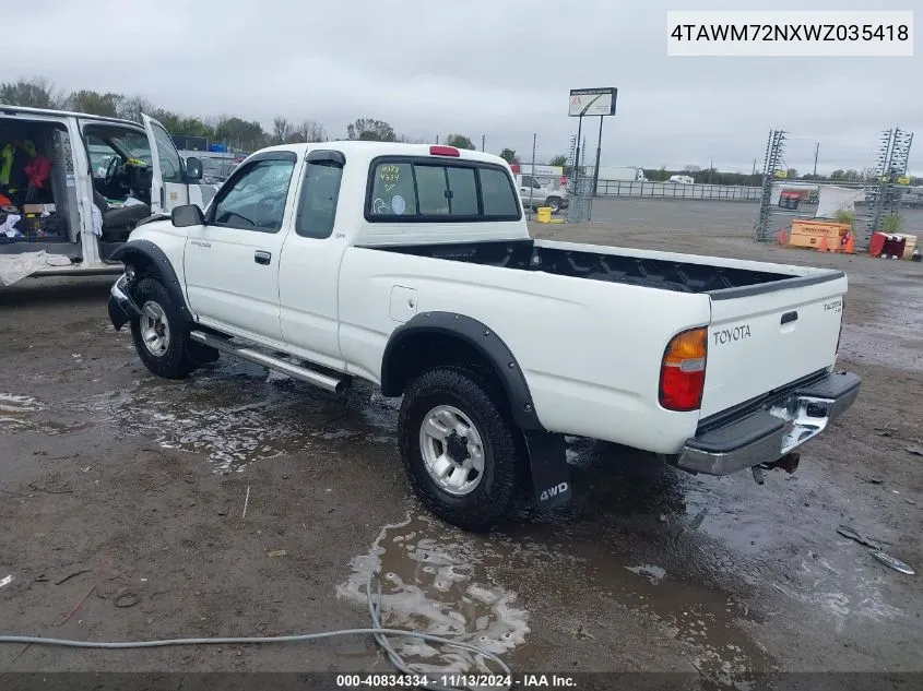 4TAWM72NXWZ035418 1998 Toyota Tacoma