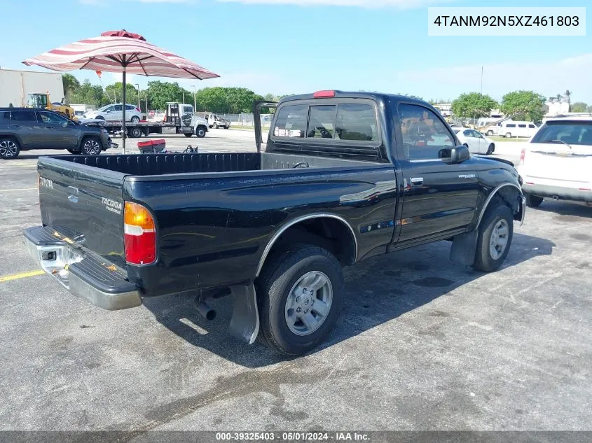 1999 Toyota Tacoma Prerunner VIN: 4TANM92N5XZ461803 Lot: 39325403