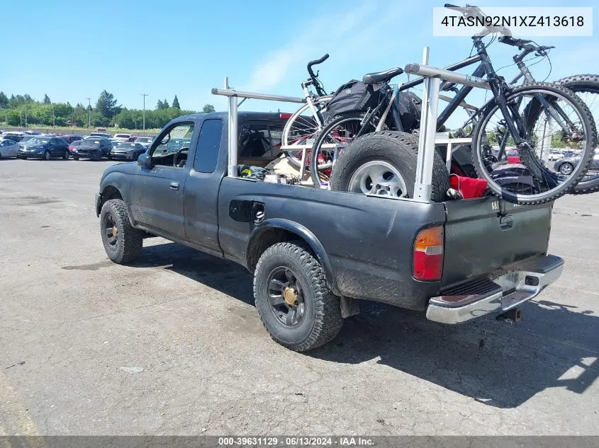 1999 Toyota Tacoma Prerunner V6 VIN: 4TASN92N1XZ413618 Lot: 39631129