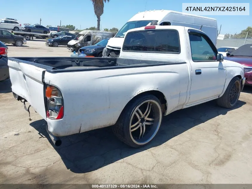 1999 Toyota Tacoma VIN: 4TANL42N7XZ425164 Lot: 40137329