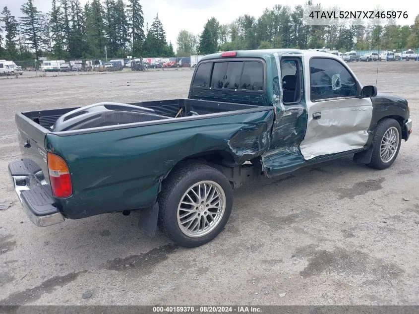 1999 Toyota Tacoma VIN: 4TAVL52N7XZ465976 Lot: 40159378