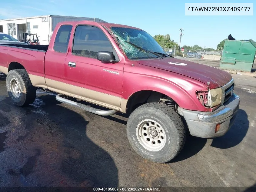 1999 Toyota Tacoma VIN: 4TAWN72N3XZ409477 Lot: 40185007