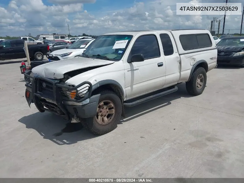 1999 Toyota Tacoma Prerunner V6 VIN: 4TASN92N7XZ503629 Lot: 40210575