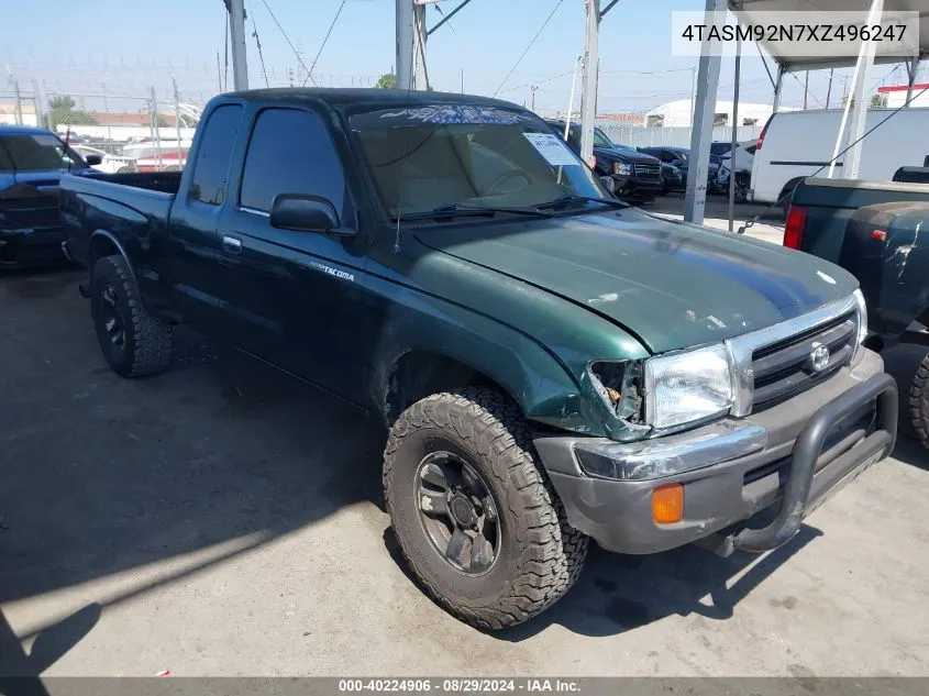 1999 Toyota Tacoma Prerunner VIN: 4TASM92N7XZ496247 Lot: 40224906