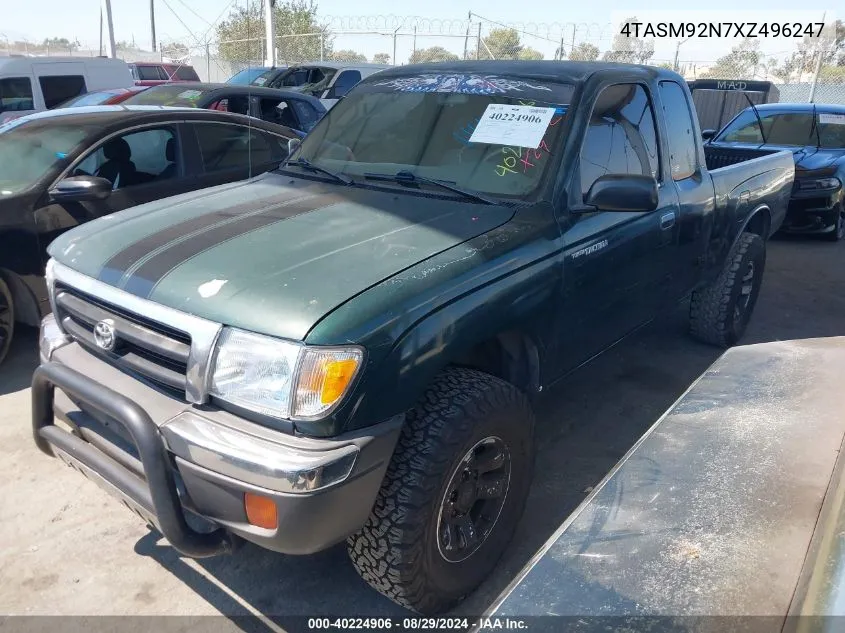 1999 Toyota Tacoma Prerunner VIN: 4TASM92N7XZ496247 Lot: 40224906