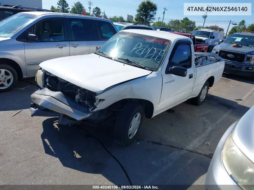 1999 Toyota Tacoma VIN: 4TANL42N6XZ546140 Lot: 40245106