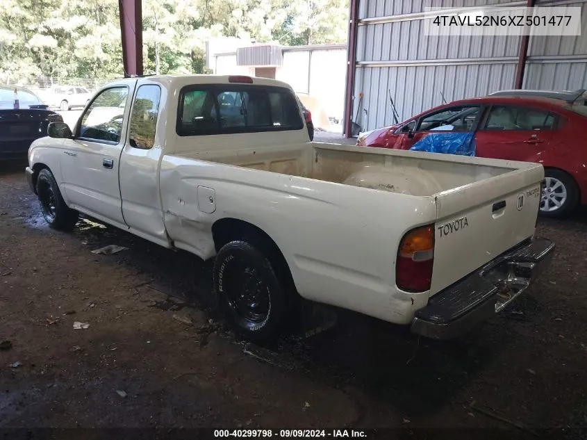 1999 Toyota Tacoma VIN: 4TAVL52N6XZ501477 Lot: 40299798