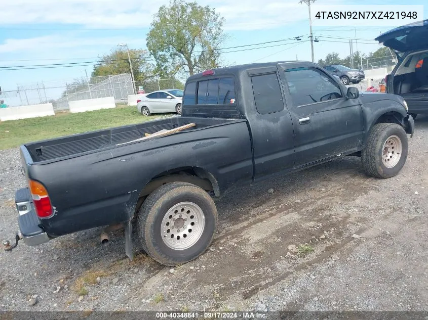 4TASN92N7XZ421948 1999 Toyota Tacoma Prerunner V6