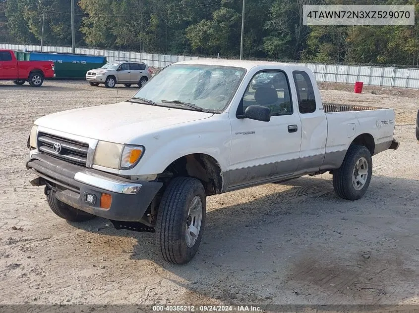 1999 Toyota Tacoma VIN: 4TAWN72N3XZ529070 Lot: 40355212