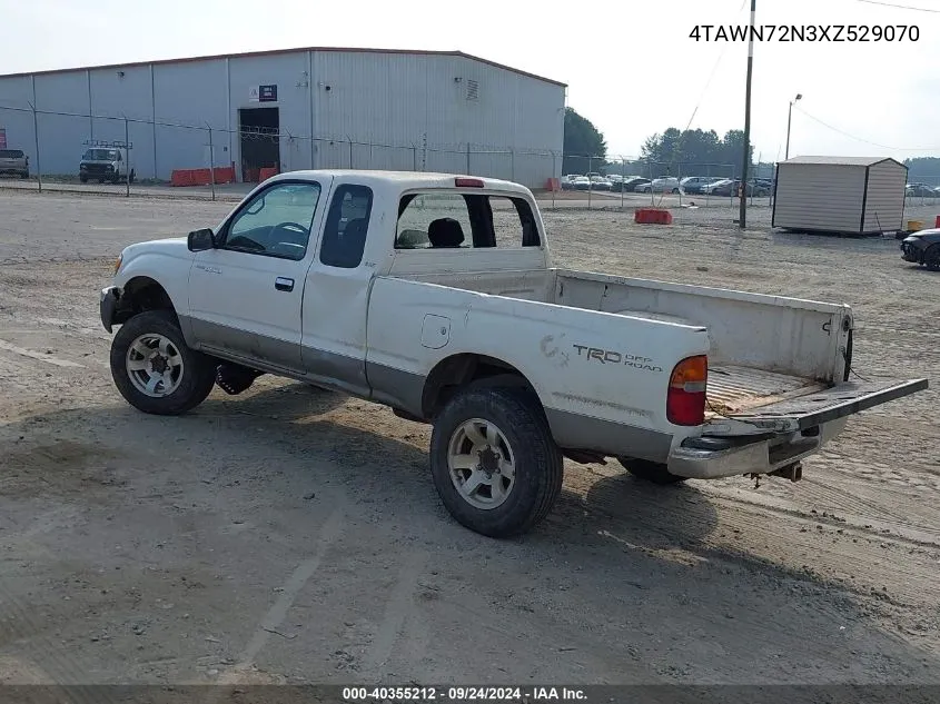 1999 Toyota Tacoma VIN: 4TAWN72N3XZ529070 Lot: 40355212