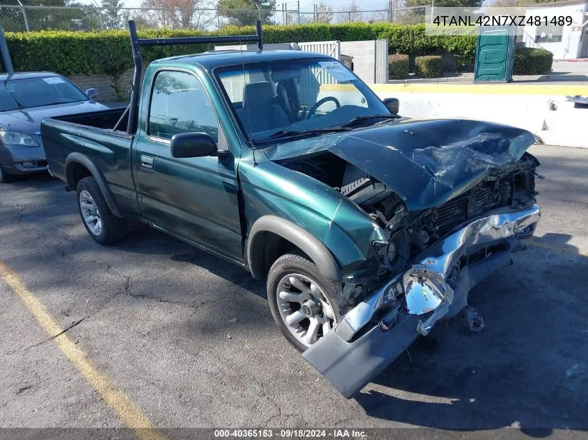 1999 Toyota Tacoma VIN: 4TANL42N7XZ481489 Lot: 40365153