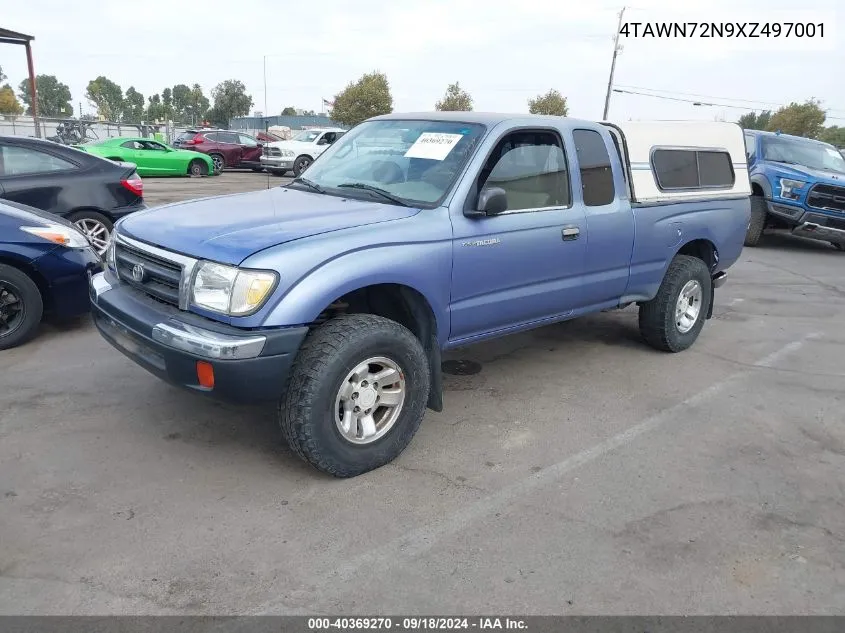 1999 Toyota Tacoma VIN: 4TAWN72N9XZ497001 Lot: 40369270