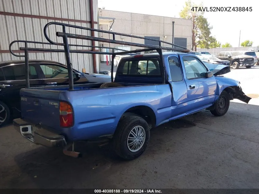 1999 Toyota Tacoma VIN: 4TAVL52N0XZ438845 Lot: 40385188