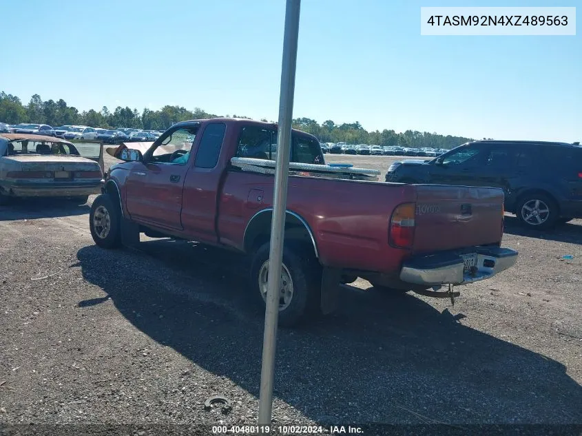 1999 Toyota Tacoma Prerunner VIN: 4TASM92N4XZ489563 Lot: 40480119