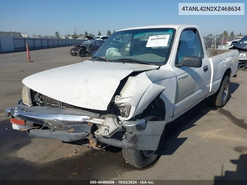 1999 Toyota Tacoma VIN: 4TANL42N2XZ468634 Lot: 40496806