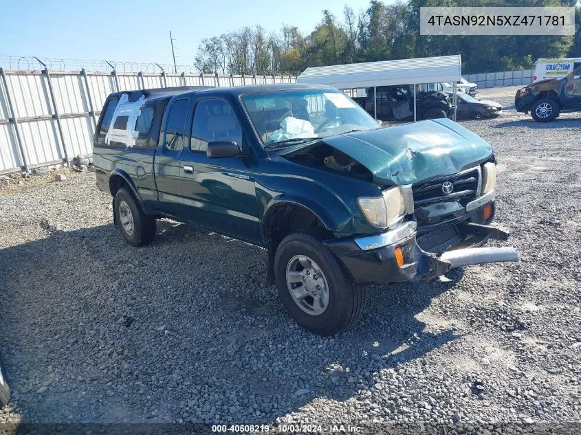 1999 Toyota Tacoma Prerunner V6 VIN: 4TASN92N5XZ471781 Lot: 40508219