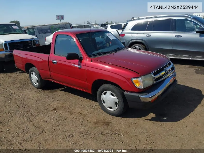 1999 Toyota Tacoma VIN: 4TANL42N2XZ539444 Lot: 40508582