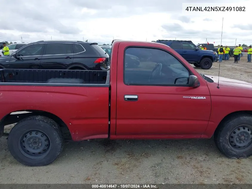 1999 Toyota Tacoma VIN: 4TANL42N5XZ491082 Lot: 40514647