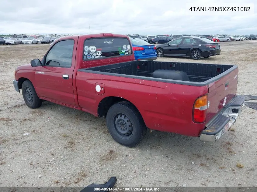 1999 Toyota Tacoma VIN: 4TANL42N5XZ491082 Lot: 40514647