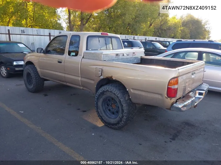 1999 Toyota Tacoma Xtracab VIN: 4TAWN72N8XZ409152 Lot: 40562157