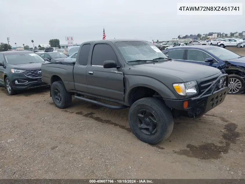 1999 Toyota Tacoma VIN: 4TAWM72N8XZ461741 Lot: 40607766