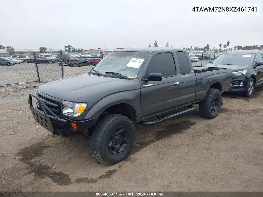 1999 Toyota Tacoma VIN: 4TAWM72N8XZ461741 Lot: 40607766