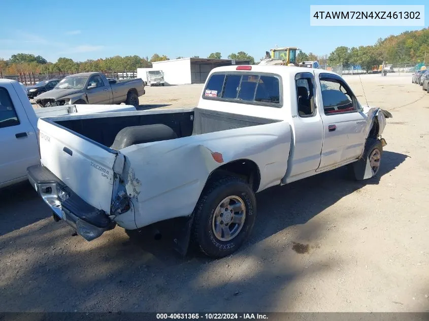 1999 Toyota Tacoma VIN: 4TAWM72N4XZ461302 Lot: 40631365