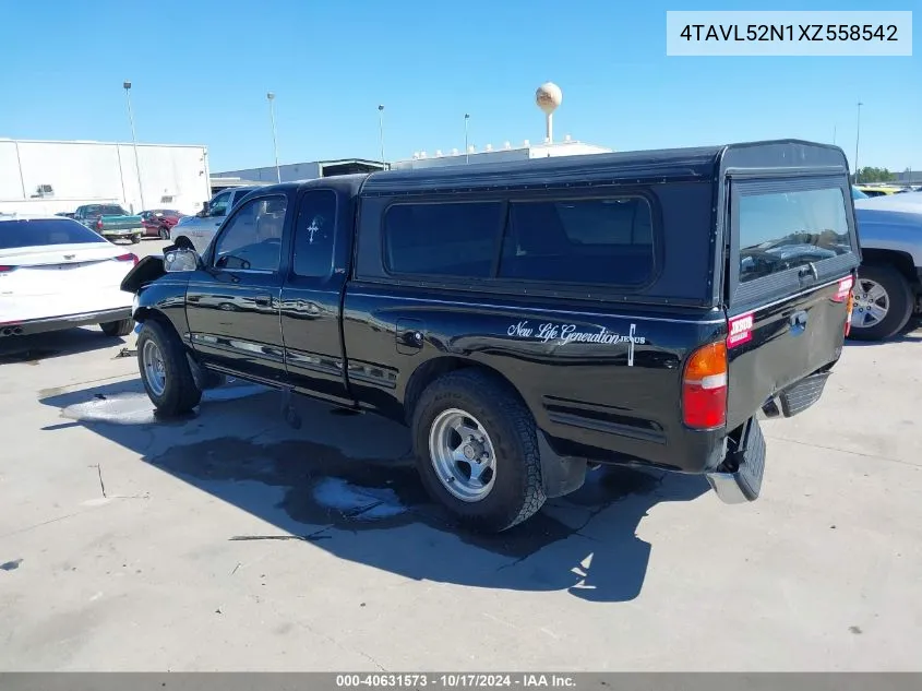 4TAVL52N1XZ558542 1999 Toyota Tacoma Xtracab