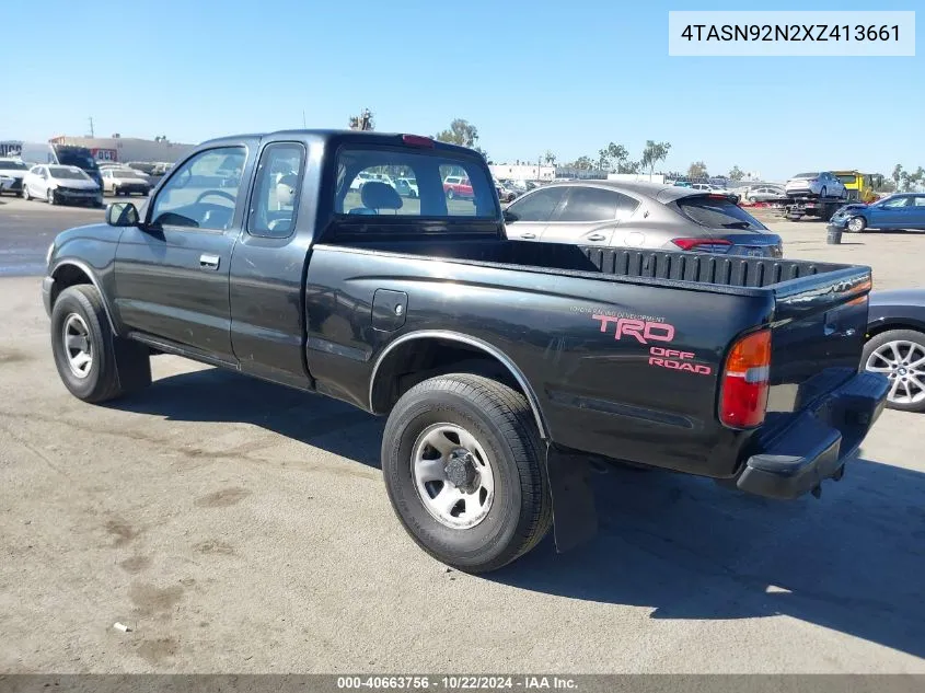 1999 Toyota Tacoma Prerunner V6 VIN: 4TASN92N2XZ413661 Lot: 40663756