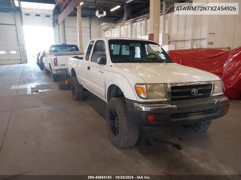 1999 Toyota Tacoma Xtracab VIN: 4TAWM72N7XZ454926 Lot: 40684183