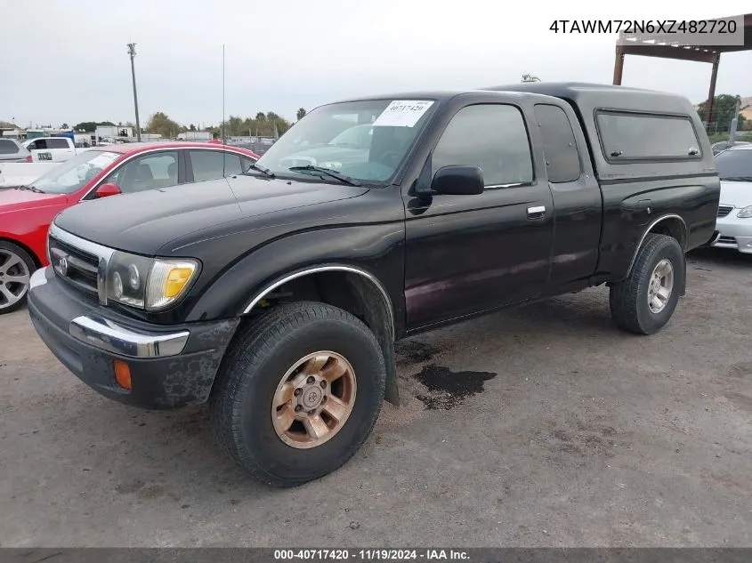 1999 Toyota Tacoma VIN: 4TAWM72N6XZ482720 Lot: 40717420